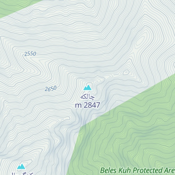 Map of چالکه