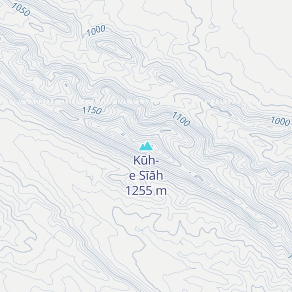 Map of Kūh-e Sīāh