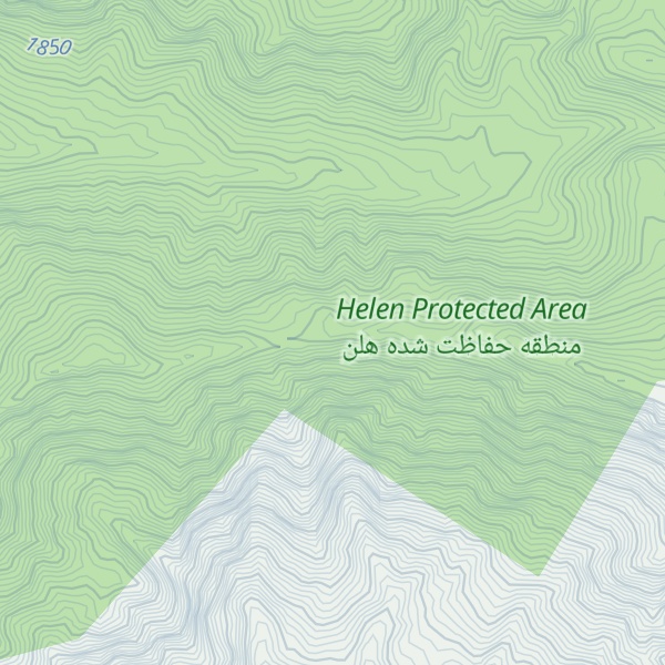 Map of Kūh-e Lark