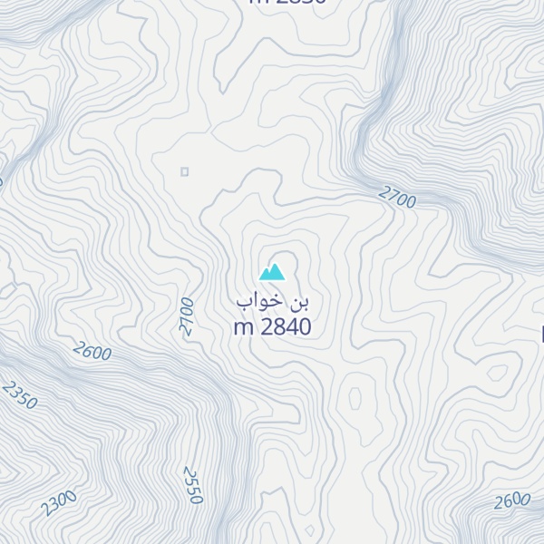Map of بن خواب