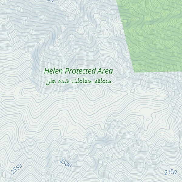 Map of Kūh-e Holen