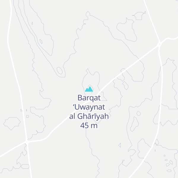 Map of Barqat ‘Uwaynat al Ghārīyah