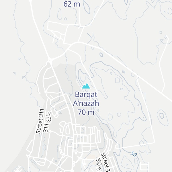 Map of Barqat A‘nazah
