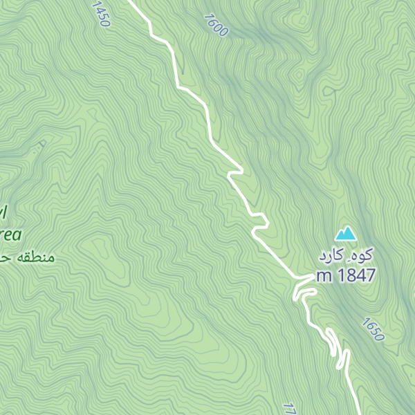 Map of Kūh-e Do Sār