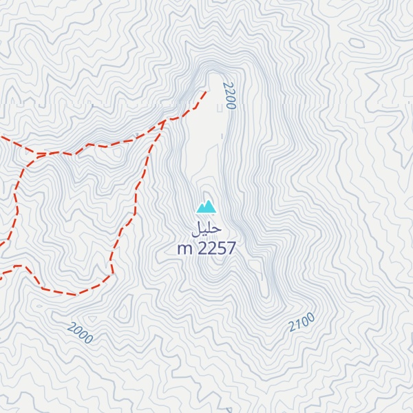 Map of حلیل