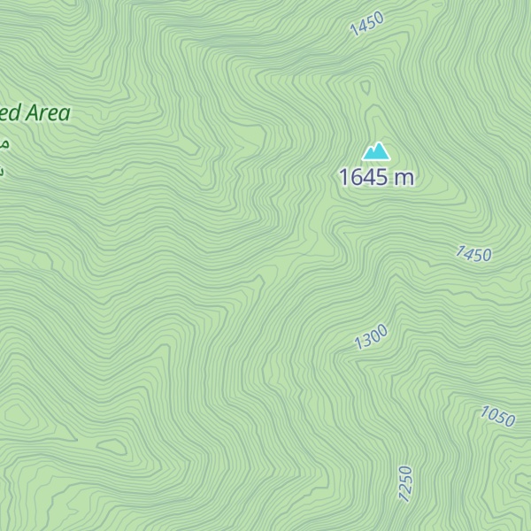 Map of Kūh-e Akar