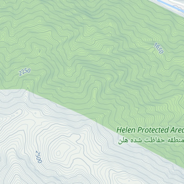 Map of Kūh-e Nes̄ār Gerdāb