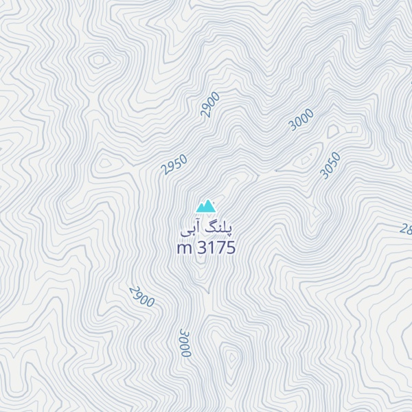Map of پلنگ آبی