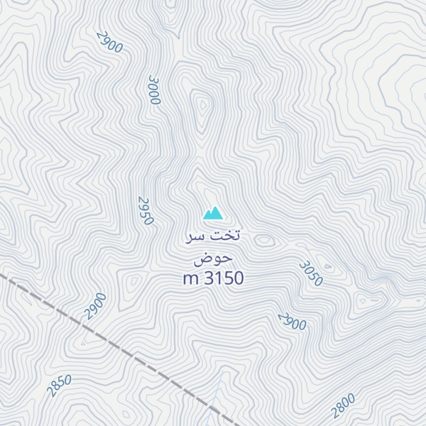 Map of تخت سر حوض