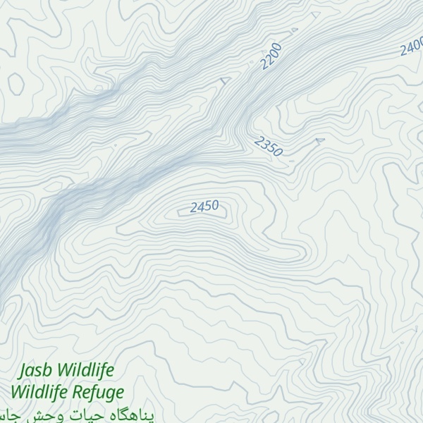 Map of Kūh-e Takht-e Al