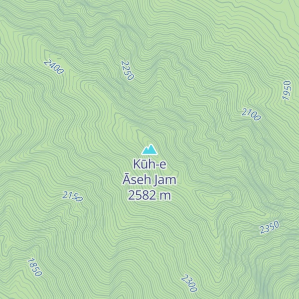 Map of Kūh-e Āseh Jam