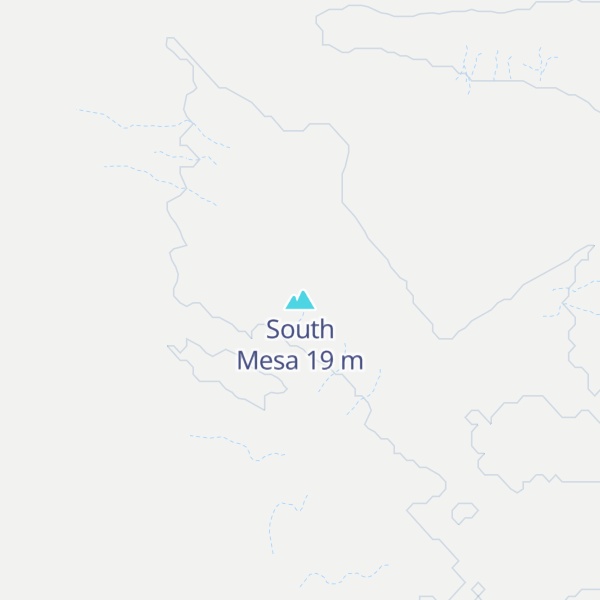 Map of South Mesa