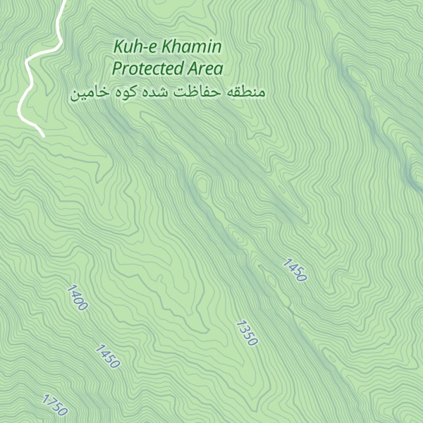 Map of Kūh-e Gāv Gardan