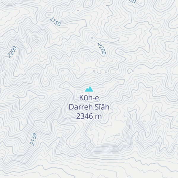 Map of Kūh-e Darreh Sīāh