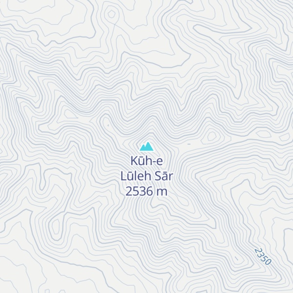 Map of Kūh-e Lūleh Sār