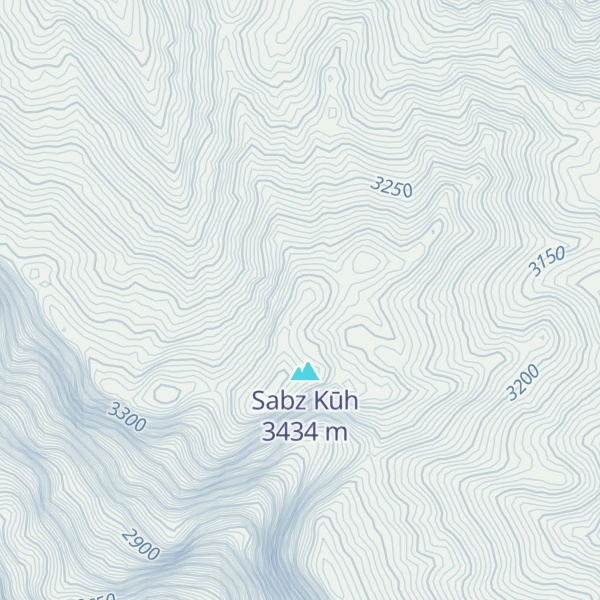 Map of Kūh-e Emām Jūnakī