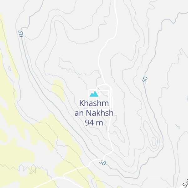 Map of Khashm an Nakhsh
