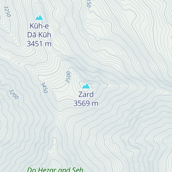 Map of Zard