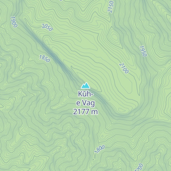 Map of Kūh-e Vag