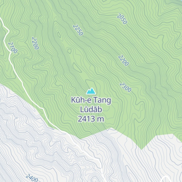 Map of Kūh-e Tang Lūdāb