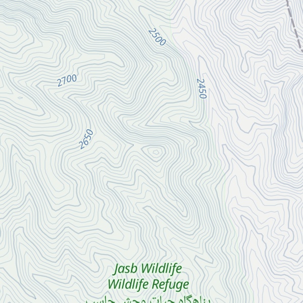 Map of Kūh-e Nesā