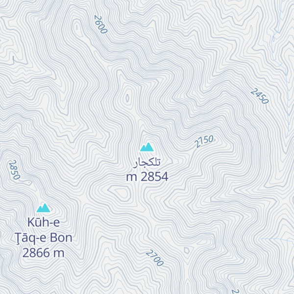 Map of تلکجار