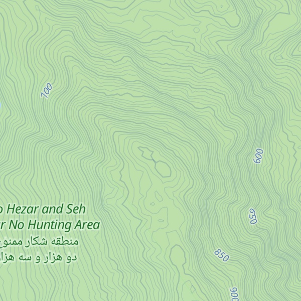 Map of Kūh-e Gharīb Khāk Gardan