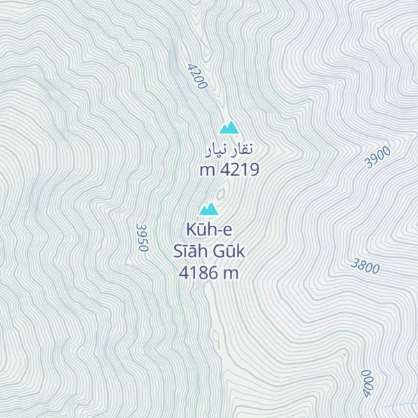 Map of Kūh-e Sīāh Gūk