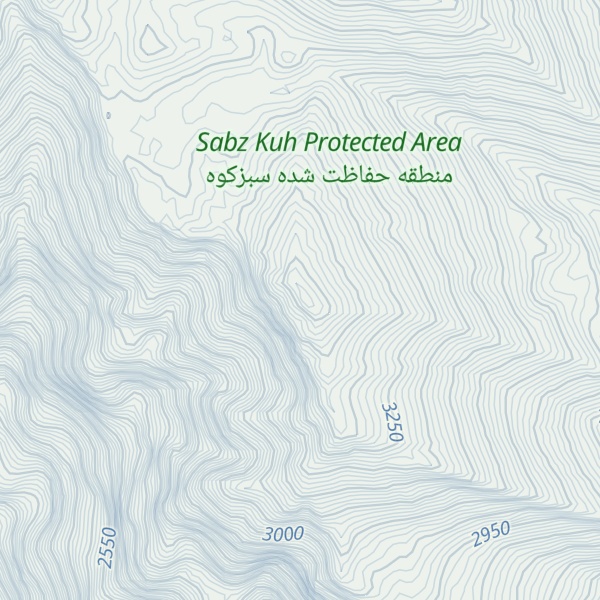 Map of Kūh-e Mālcheh