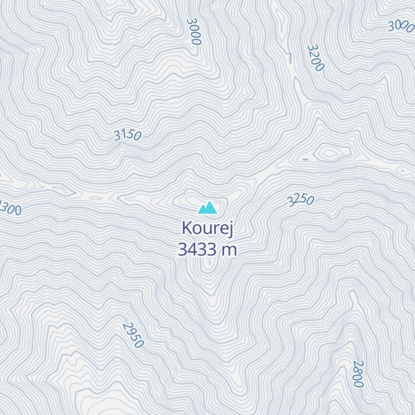 Map of Kourej