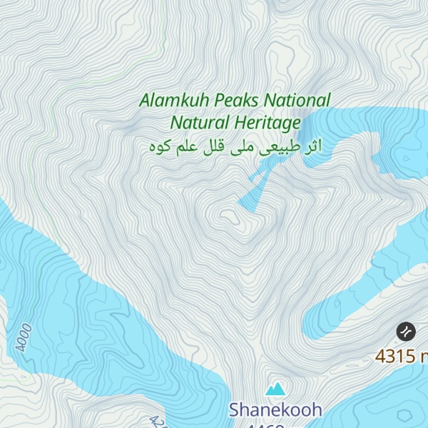 Map of Takht-e Soleiman