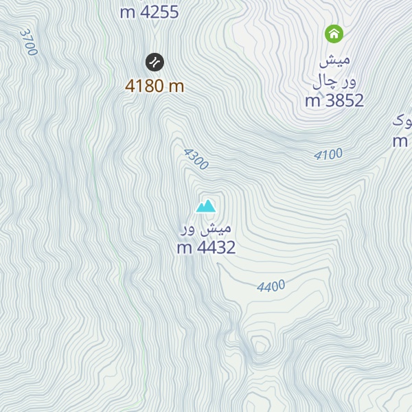 Map of میش ور