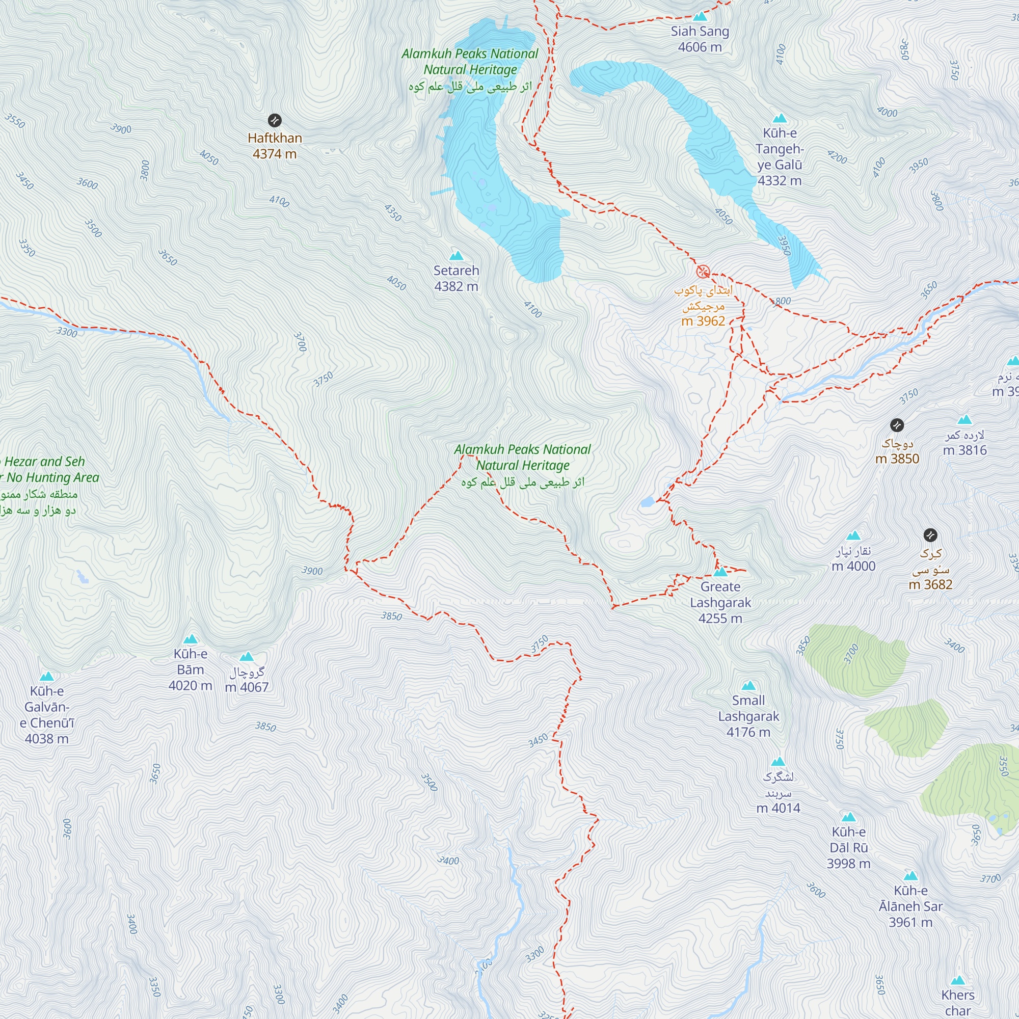 جانپناه گردون کوه map