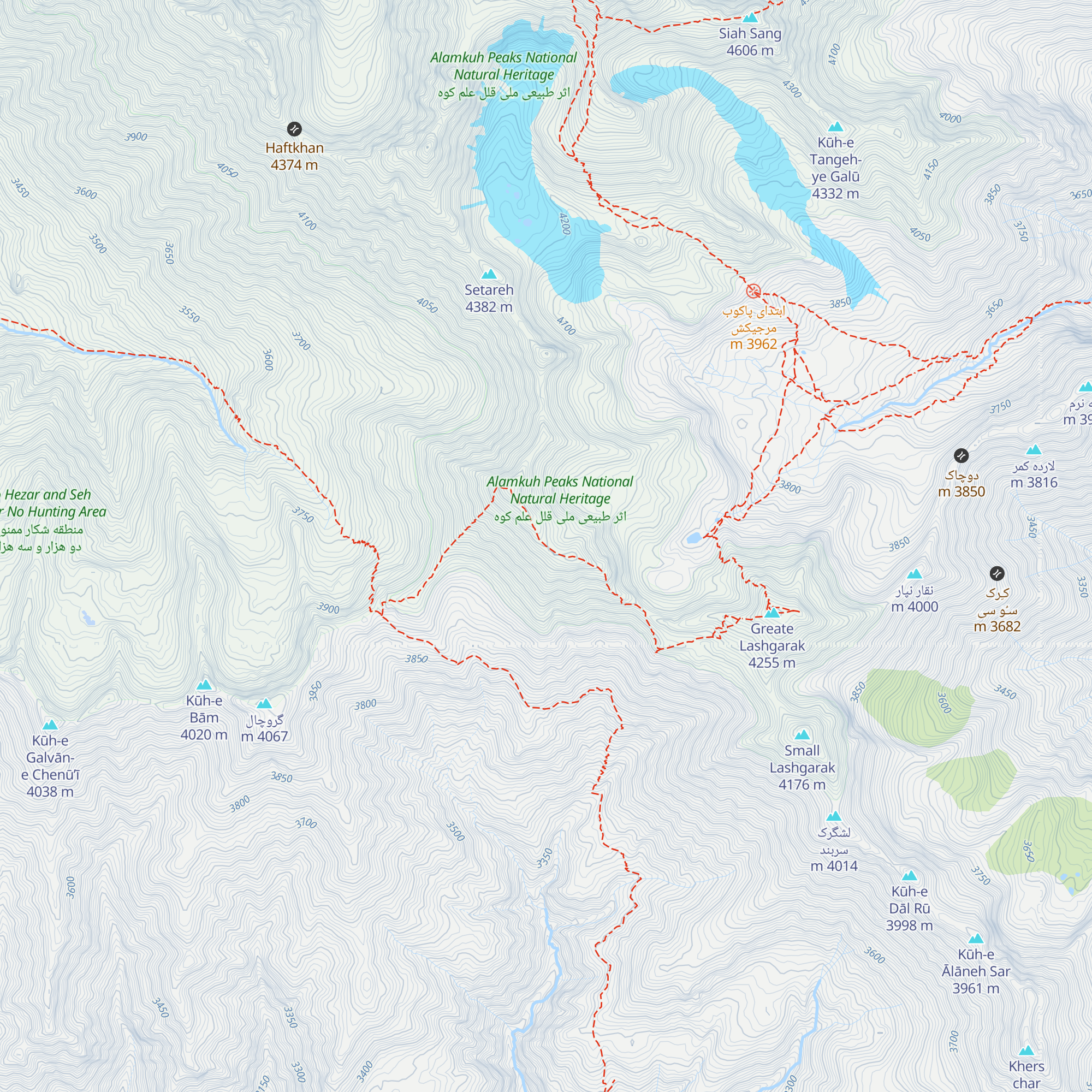 جانپناه گردون کوه map