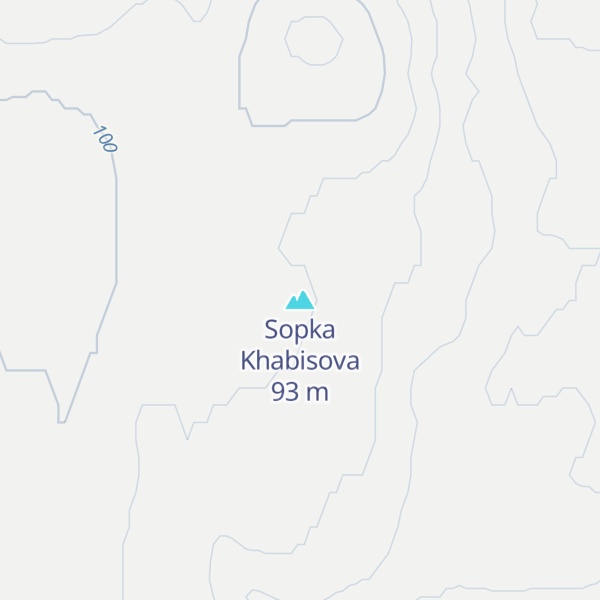 Map of Sopka Khabisova