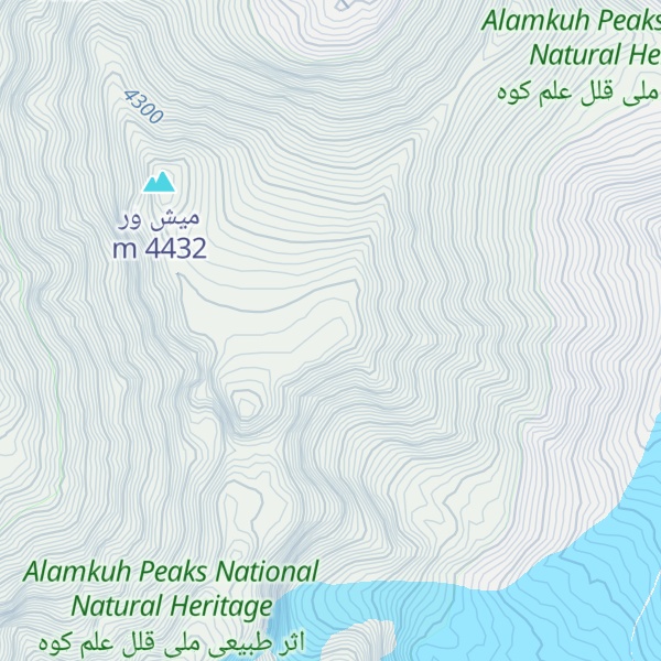 Map of تخت رستم