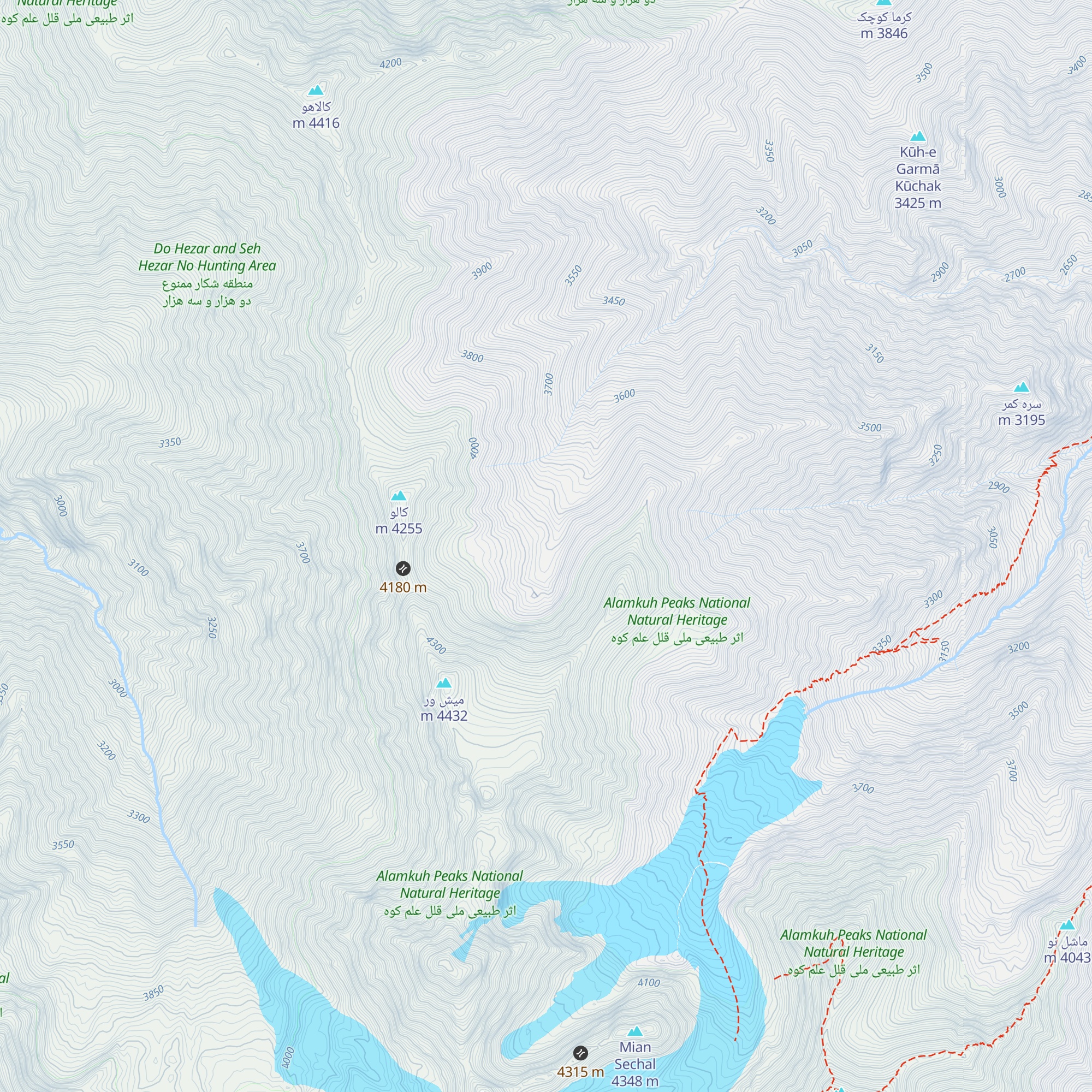 میش ور چال map