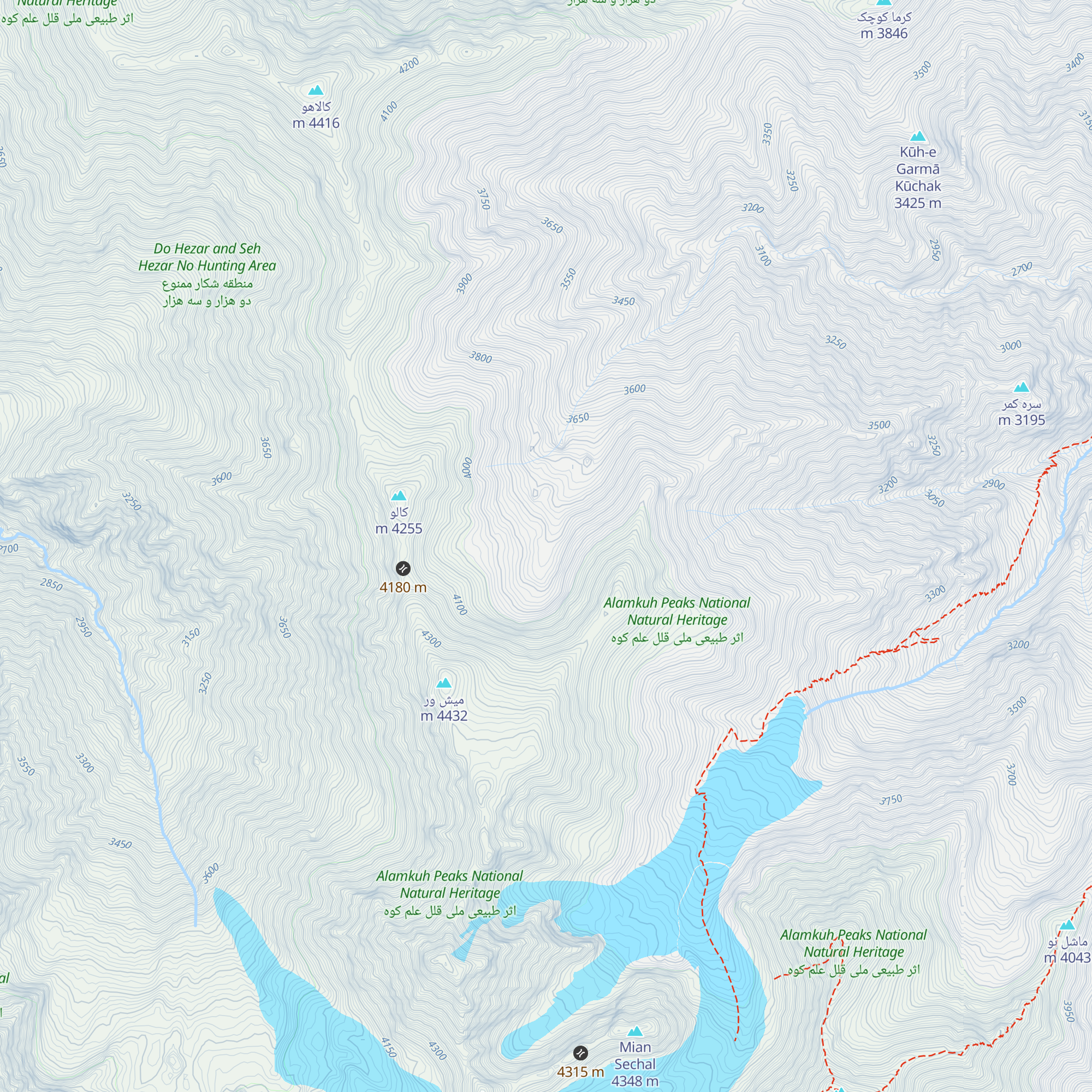 میش ور چال map