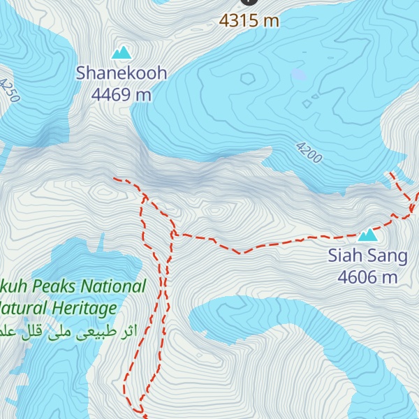Map of شاخک