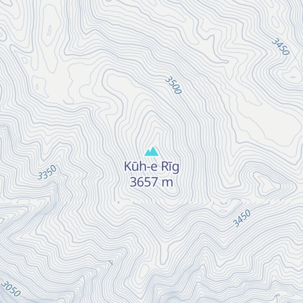 Map of Kūh-e Rīg