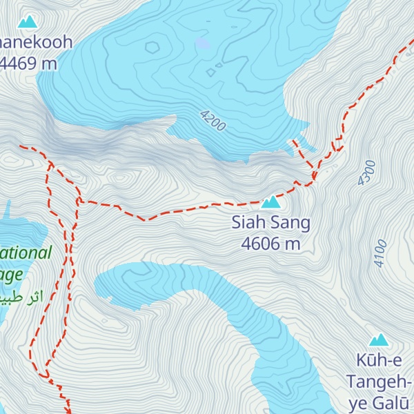 Map of جان پناه سیاه سنگها