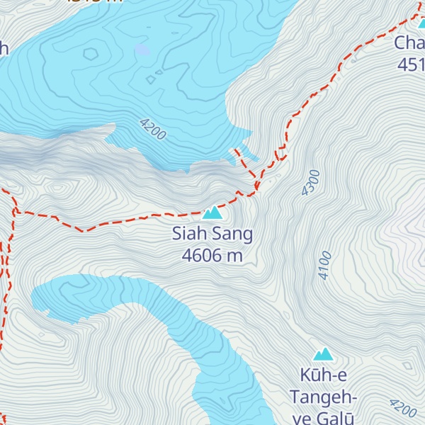 Map of Siah Sang