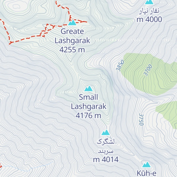 Map of Small Lashgarak