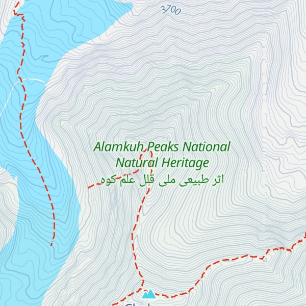 Map of Siah Kaman