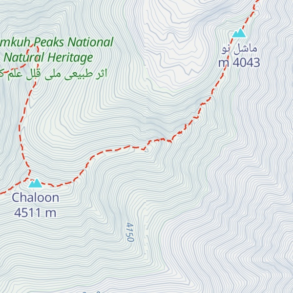 Map of Kelach band