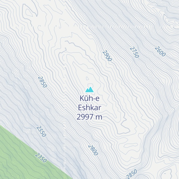 Map of Kūh-e Eshkar