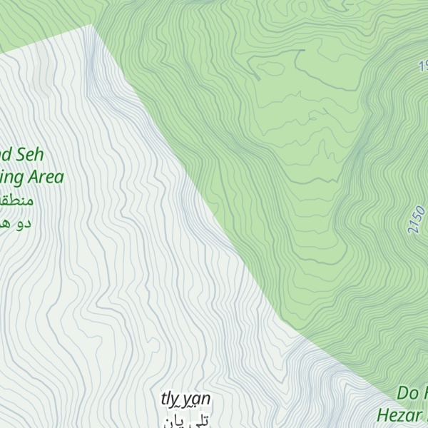 Map of Kūh-e Kaz Darreh