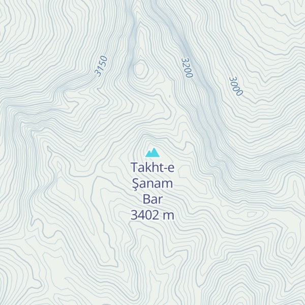 Map of Takht-e Şanam Bar