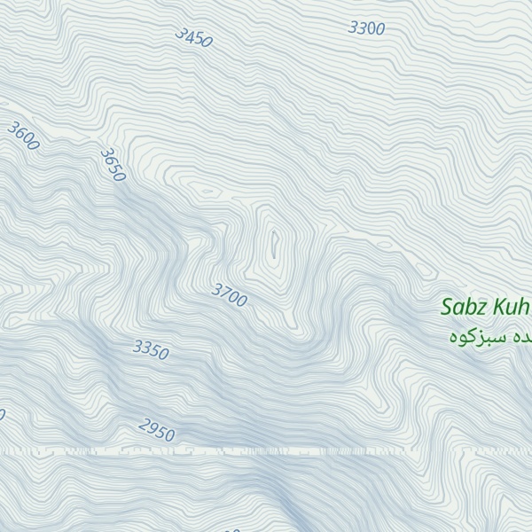 Map of Hezar Darreh