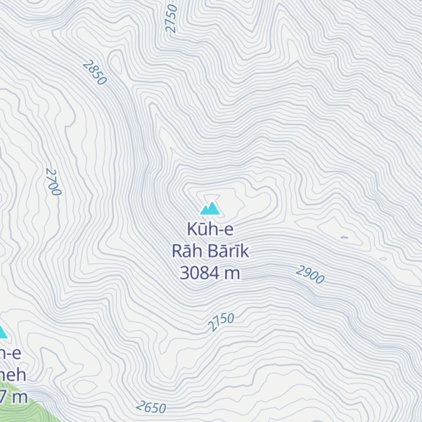 Map of Kūh-e Bark Anbar